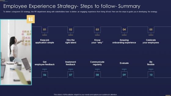 Formulating Workforce Experience Plan Company Employee Experience Strategy Steps To Follow Introduction PDF