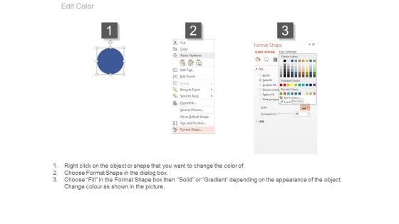 Four Agenda Points With Icons Powerpoint Slides