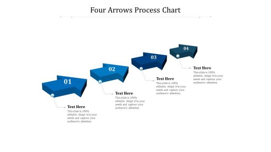 Four Arrows Process Chart Ppt PowerPoint Presentation File Shapes PDF