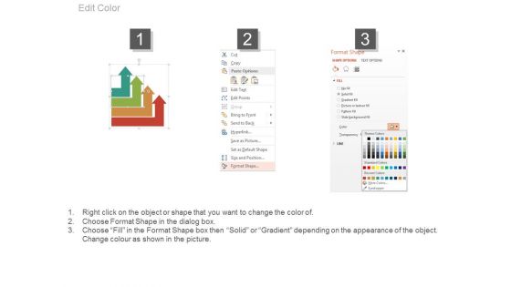 Four Arrows With Icons For Business Analysis Powerpoint Slides