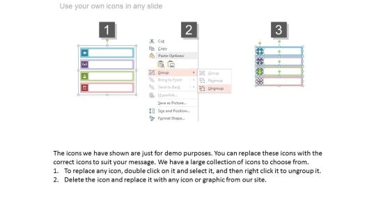 Four Banners For Knowledge Management Strategy Powerpoint Template Slide03