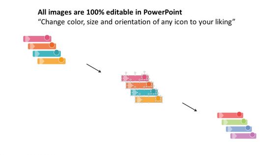 Four Banners With Social Communication Icons Powerpoint Template