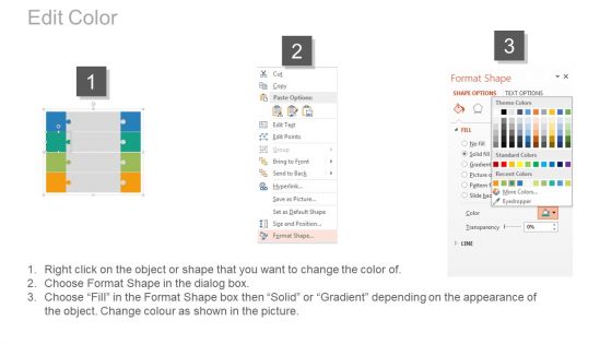 Four Business Agenda Steps With Icons Powerpoint Slides