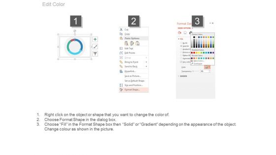 Four Circles With Social Communication Icons Powerpoint Slides