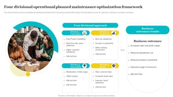 Four Divisional Operational Planned Maintenance Optimization Framework Brochure PDF