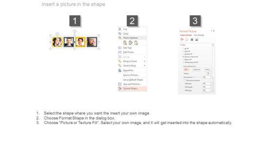 Four Employees Profiles For Introduction Powerpoint Slides Slide03