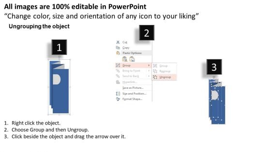 Four Icons Of Marketing Powerpoint Templates