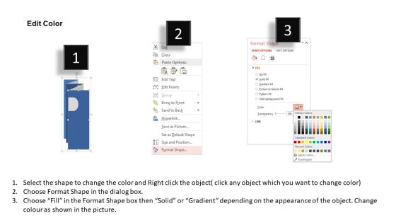 Four Icons Of Marketing Powerpoint Templates