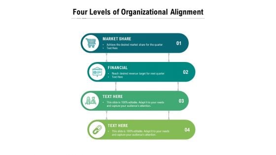 Four Levels Of Organizational Alignment Ppt PowerPoint Presentation Gallery Model