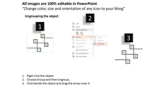 Four Marketing And Communication Icons Powerpoint Templates