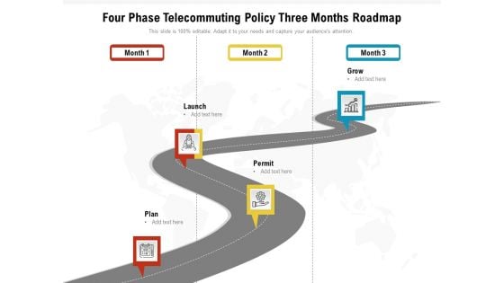 Four Phase Telecommuting Policy Three Months Roadmap Ideas Four Phase Telecommuting Policy Three Months Roadmap Ideas