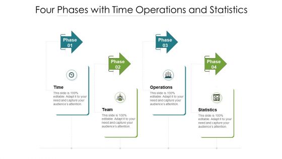 Four Phases With Time Operations And Statistics Ppt PowerPoint Presentation File Slideshow PDF Four Phases With Time Operations And Statistics Ppt PowerPoint Presentation File Slideshow PDF