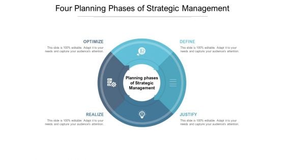 Four Planning Phases Of Strategic Management Ppt PowerPoint Presentation Inspiration Infographic Template