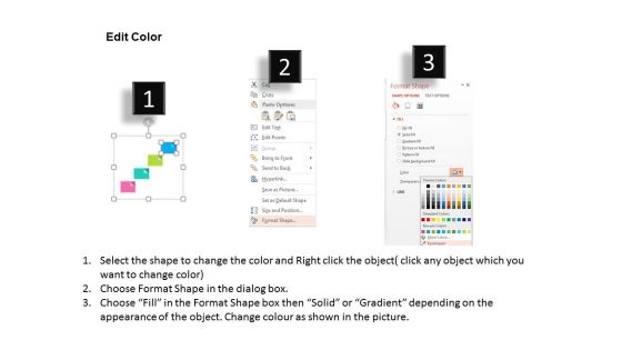 Four Sequential Boxes And Icons Diagram Powerpoint Template