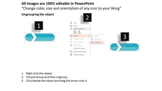 Four Sequential Text Banners With Icons Powerpoint Template