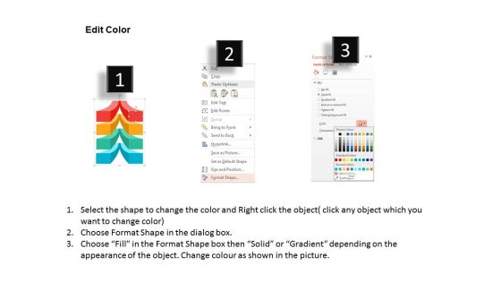 Four Staged Colored Steps And Icons Diagram Powerpoint Template