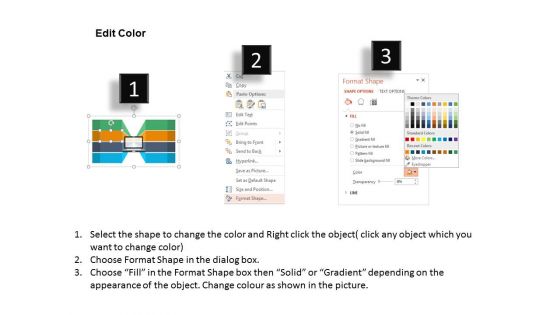 Four Staged Icon Diagram With Laptop Powerpoint Templates