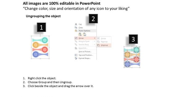 Four Staged Numeric Banners With Icons Powerpoint Template