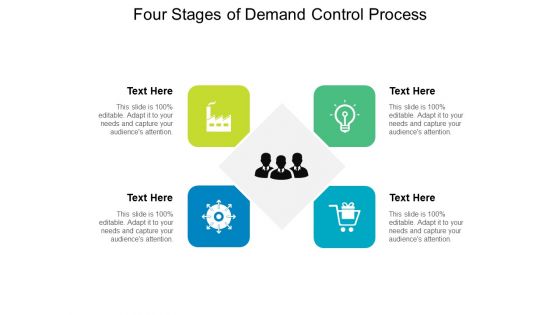 Four Stages Of Demand Control Process Ppt PowerPoint Presentation File Aids PDF