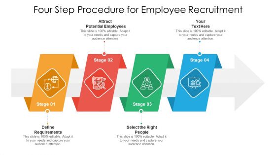 Four Step Procedure For Employee Recruitment Ppt PowerPoint Presentation File Inspiration PDF Four Step Procedure For Employee Recruitment Ppt PowerPoint Presentation File Inspiration PDF