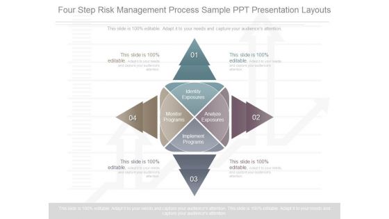 Four Step Risk Management Process Sample Ppt Presentation Layouts Four Step Risk Management Process Sample Ppt Presentation Layouts