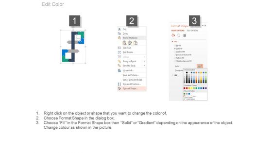 Four Steps And Icons For Business Analysis Powerpoint Template