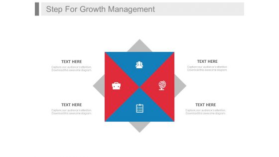 Four Steps For Global Team Planning Process Powerpoint Template