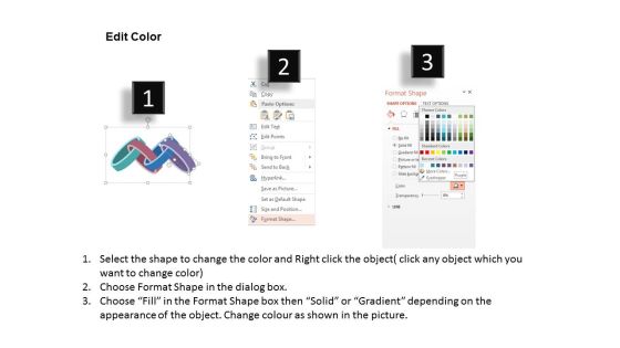Four Steps Layout For Strategy And Success Powerpoint Template Slide04