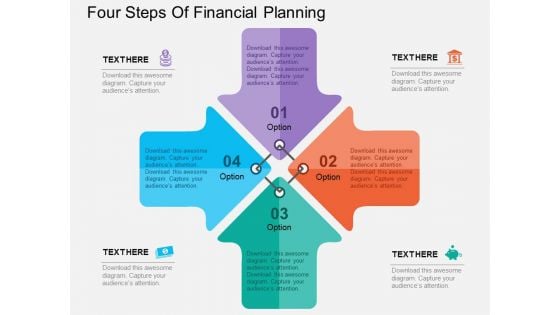 Four Steps Of Financial Planning Powerpoint Templates Four Steps Of Financial Planning Powerpoint Templates