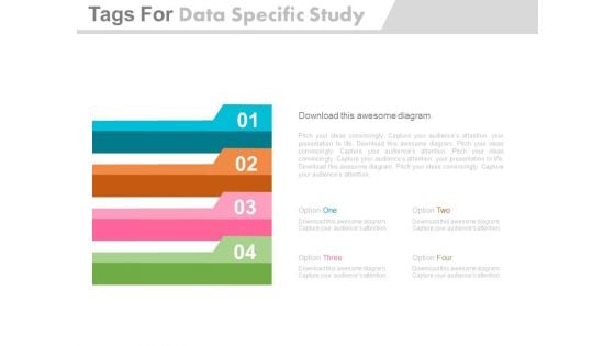 Four Tags For Demand Management Process Powerpoint Template