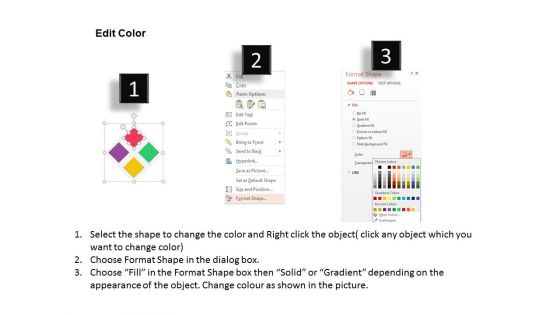 Four Text Boxes With Icons Powerpoint Templates