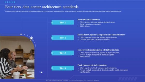 Four Tiers Data Center Architecture Standards Sample PDF Four Tiers Data Center Architecture Standards Sample PDF