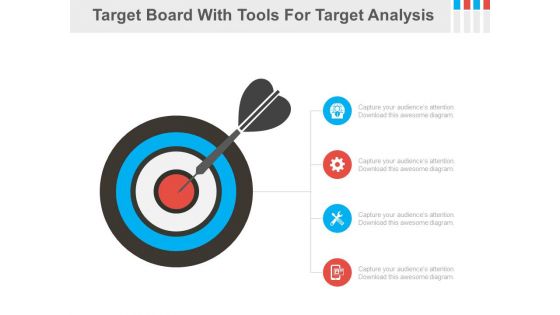 Four Tools For Marketing Target Analysis Powerpoint Slides