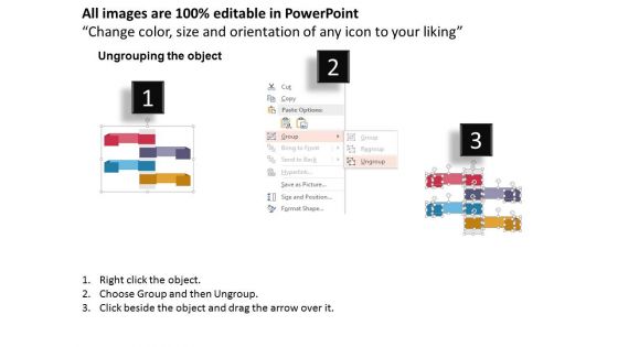 Four Vertical Steps With Technical Icons Powerpoint Template