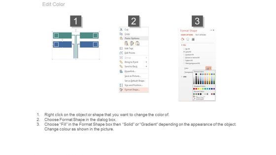 Four Years Based Timeline With Icons Powerpoint Slides