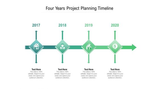 Four Years Project Planning Timeline Ppt PowerPoint Presentation Pictures Brochure PDF Four Years Project Planning Timeline Ppt PowerPoint Presentation Pictures Brochure PDF