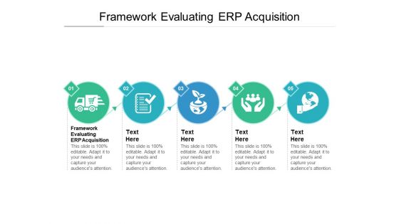 Framework Evaluating ERP Acquisition Ppt PowerPoint Presentation Inspiration Elements Cpb Pdf