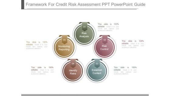 Framework For Credit Risk Assessment Ppt Powerpoint Guide