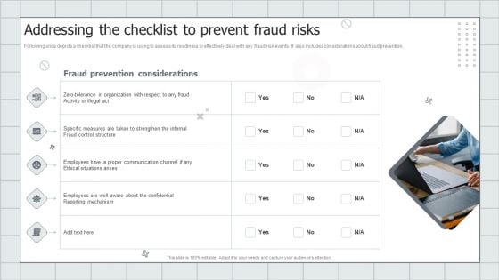 Fraud Avoidance Playbook Addressing The Checklist To Prevent Fraud Risks Designs PDF Fraud Avoidance Playbook Addressing The Checklist To Prevent Fraud Risks Designs PDF