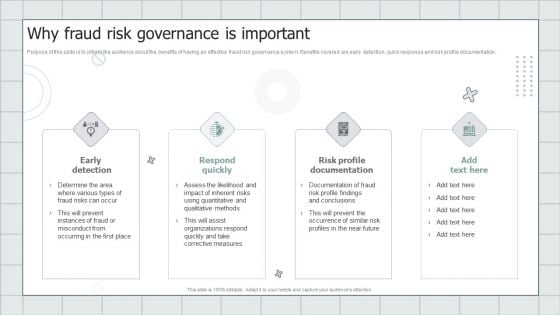 Fraud Avoidance Playbook Why Fraud Risk Governance Is Important Designs PDF Fraud Avoidance Playbook Why Fraud Risk Governance Is Important Designs PDF