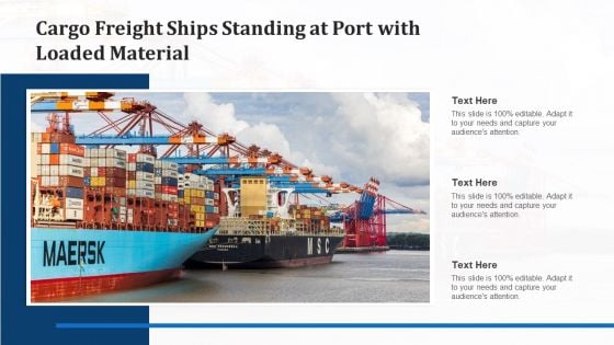 Freight Ships Cargo Icon Ppt PowerPoint Presentation Complete Deck With Slides