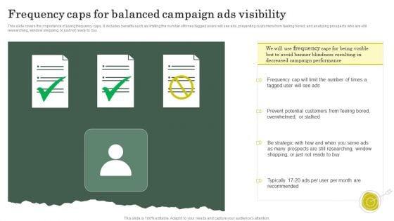 Frequency Caps For Balanced Campaign Ads Visibility Rules PDF