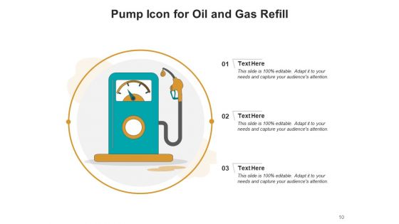 Fuel And Gasoline Combustion Icon Ppt PowerPoint Presentation Complete Deck