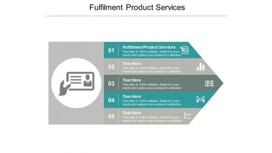 Fulfilment Product Services Ppt PowerPoint Presentation Portfolio Portrait Cpb