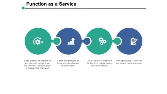 Function As A Service Ppt PowerPoint Presentation Icon Show