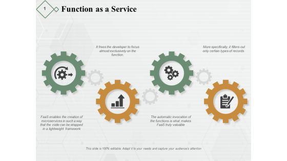 Function As A Service Ppt PowerPoint Presentation Inspiration Tips