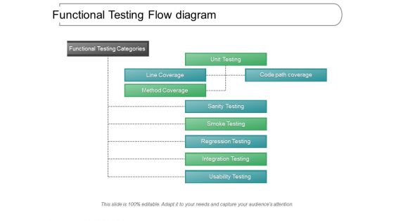 Functional Testing Flow Diagram Ppt PowerPoint Presentation File Structure