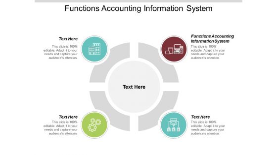 Functions Accounting Information System Ppt PowerPoint Presentation Show Guide Cpb