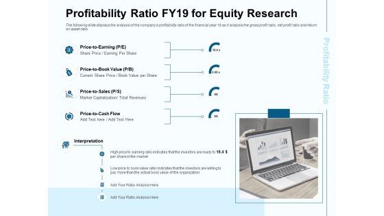 Fund Investment Advisory Statement Profitability Ratio FY19 For Equity Research Flow Diagrams PDF