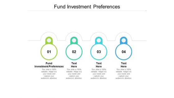 Fund Investment Preferences Ppt PowerPoint Presentation Professional Grid Cpb Pdf